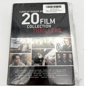 Best of Warner Bros 20 Film Collection Thrillers DVD Box Set New Sealed